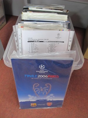 Lot 524 - Champions League Final (x 10) & Semi Final...