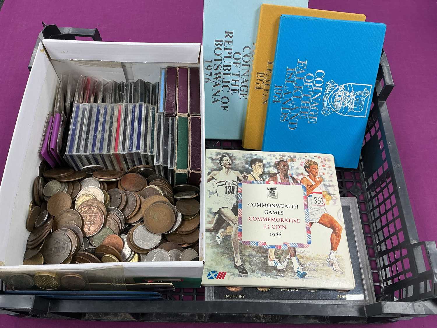 Lot 412 - Large Collection Of Coins And Coin Sets,...