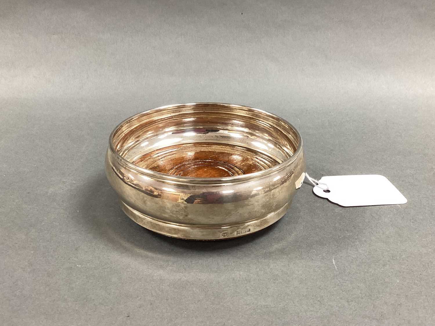Lot 20 - A Hallmarked Silver Bottle Coaster, Birmingham...