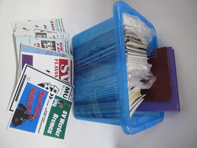 Lot 610 - West Ham United Home & Away Programmes,...