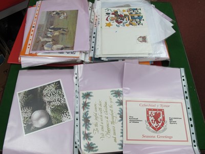 Lot 726 - Football Christmas Cards - Football League...