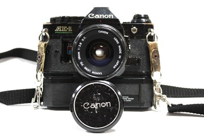 Lot 825 - Canon AE-1 Program 35mm SLR Film Camera...