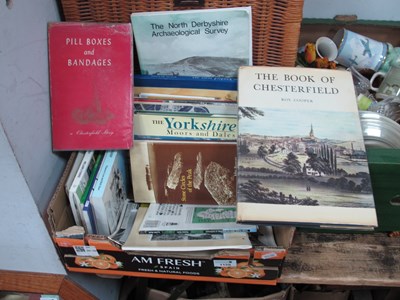 Lot 1159 - Books on North Derbyshire, a Chesterfield firm...