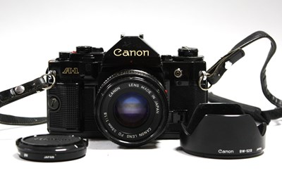 Lot 816 - Canon A-1 35mm Film SLR Camera, No.2219726,...
