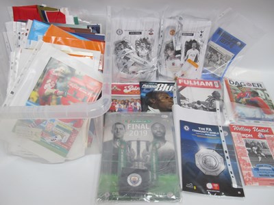Lot 501 - Football Programmes - 1st and Last seasons,...
