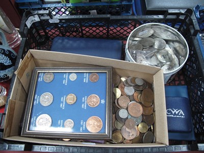 Lot 1388 - Large Collection Of Coinage, includes a 1970...