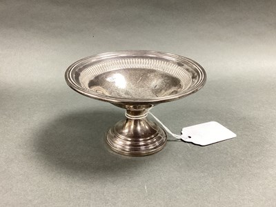 Lot 30 - A Hallmarked Silver Pedestal Bonbon Dish, rim...