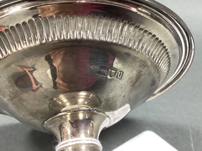 Lot 30 - A Hallmarked Silver Pedestal Bonbon Dish, rim...