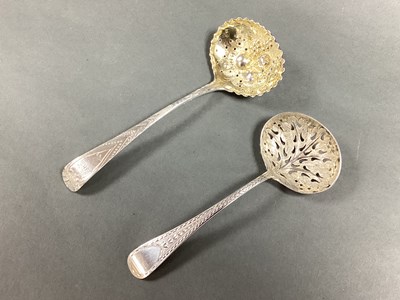 Lot 65 - Two Highly Decorative Hallmarked Silver Sifter...