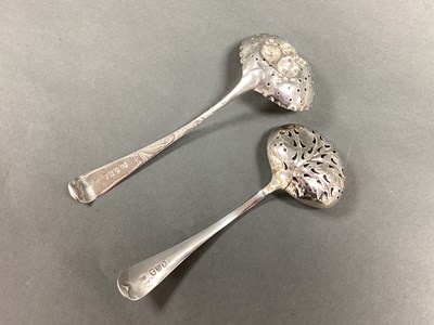 Lot 65 - Two Highly Decorative Hallmarked Silver Sifter...