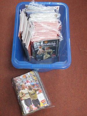 Lot 645 - Arsenal Programmes, sets of homes 2001-02 (x...