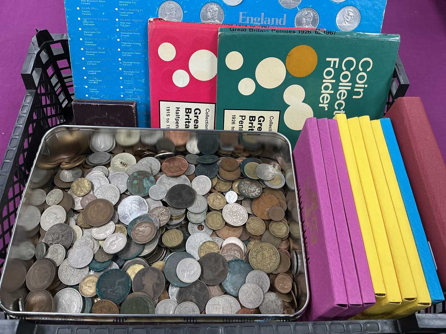 Lot 433 - Large Collection Of Coins And Proof Coin Sets,...