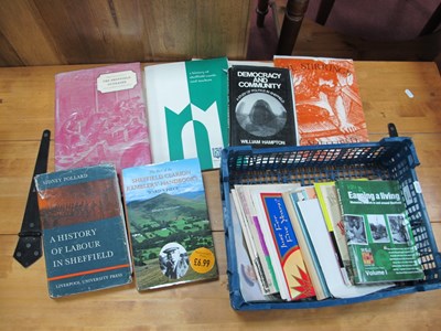 Lot 1095 - Books on Sheffield History Social and Politics,...