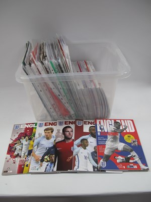 Lot 613 - England Home Programmes, mainly 2000's,...