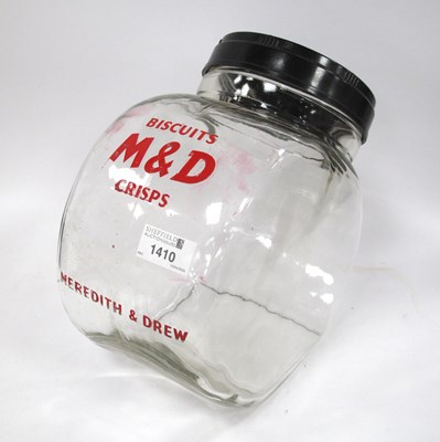 Lot 1410 - A Mid 1900s Shop Counter Advertising Jar,...