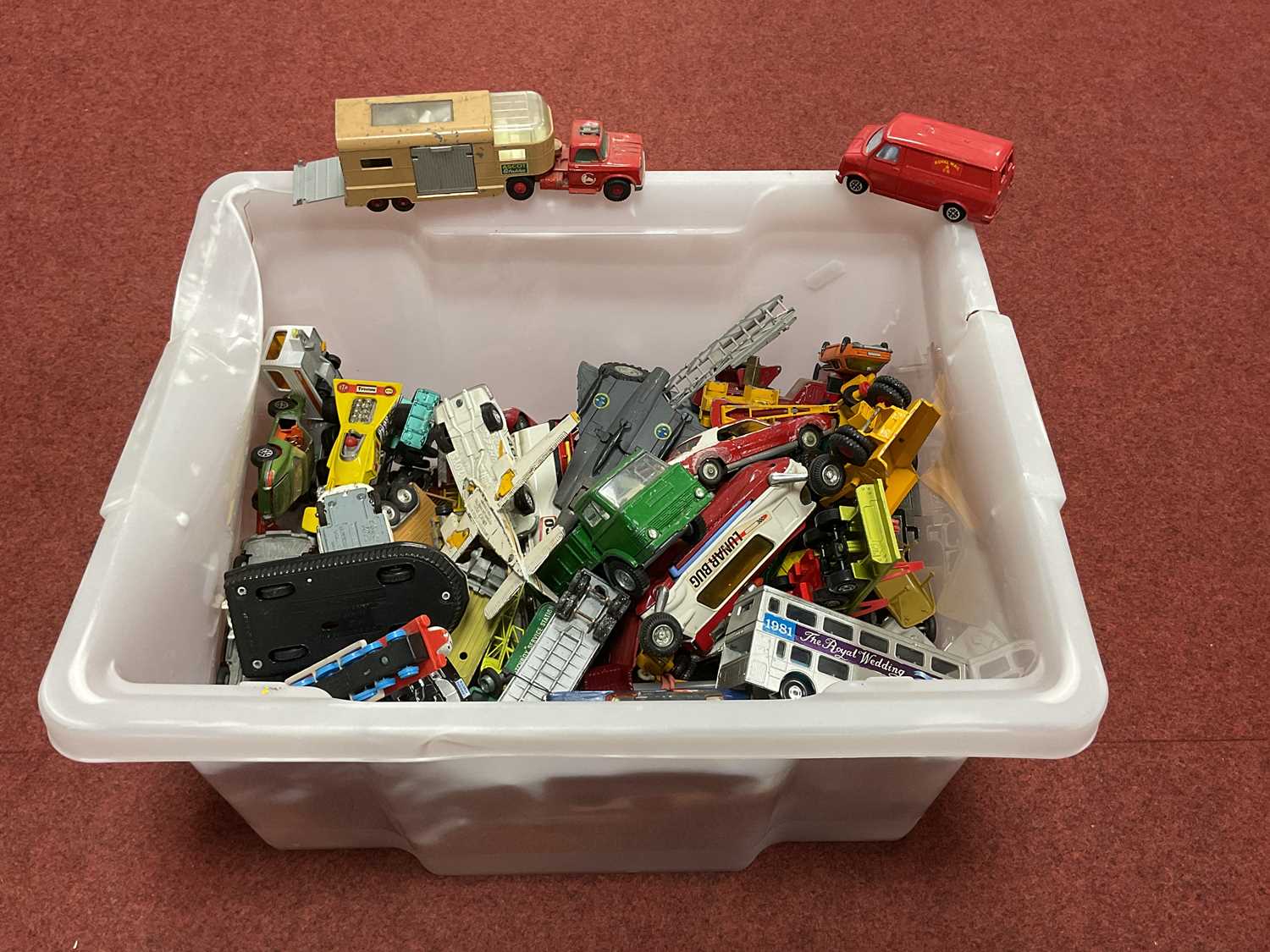 Lot 371 - A Quantity of Original Diecast Vehicles, by...
