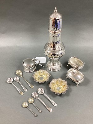 Lot 46 - A Pair of Hallmarked Silver Salts, together...