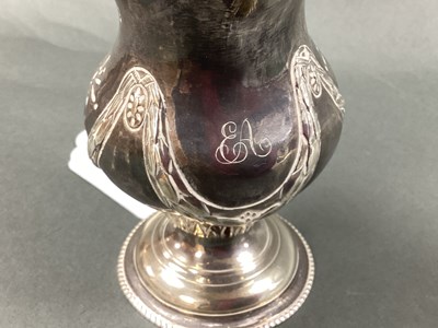 Lot 11 - George III Hallmarked Silver Miniature Jug,...
