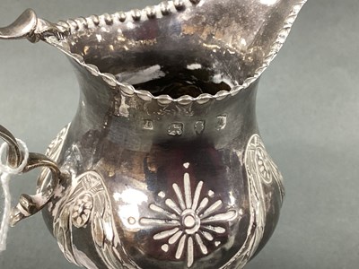 Lot 11 - George III Hallmarked Silver Miniature Jug,...