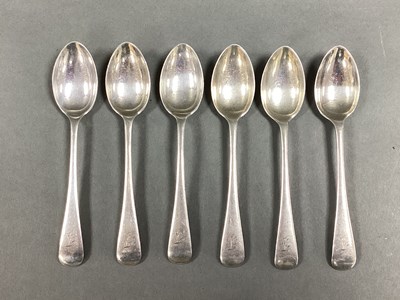 Lot 35 - A Set of Six Hallmarked Silver Old English...