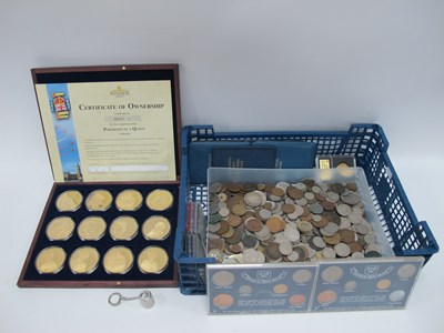 Lot 1401 - Large Collection Of Coins, includes a 1963...