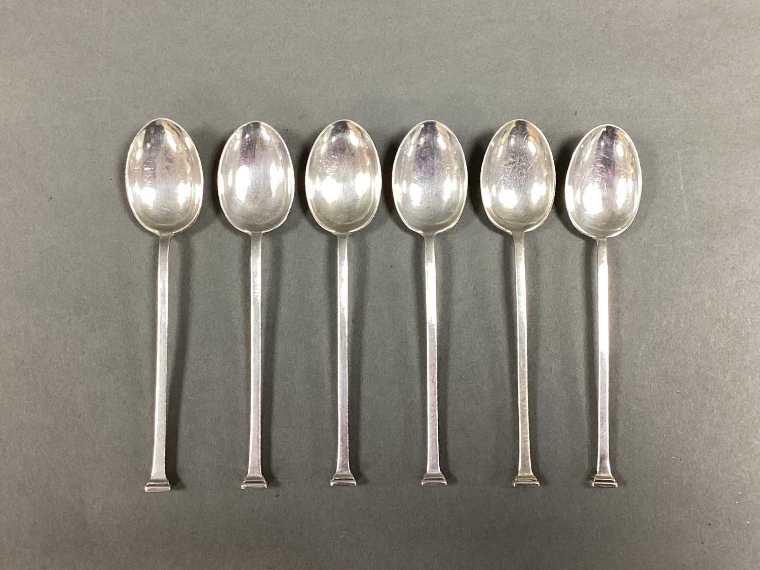 Lot 32 - A Set of Six Hallmarked Silver Teaspoons, CB&S,...