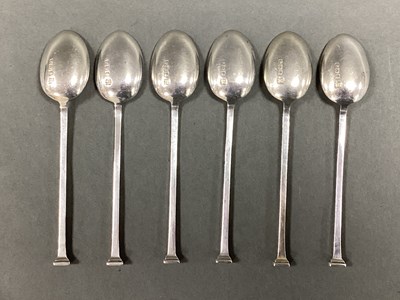 Lot 32 - A Set of Six Hallmarked Silver Teaspoons, CB&S,...