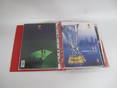Lot 973 - Europa League Final Programmes 2010-17, ten...
