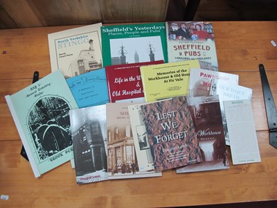 Lot 1096 - Books on Sheffield Pubs, Workhouses and...