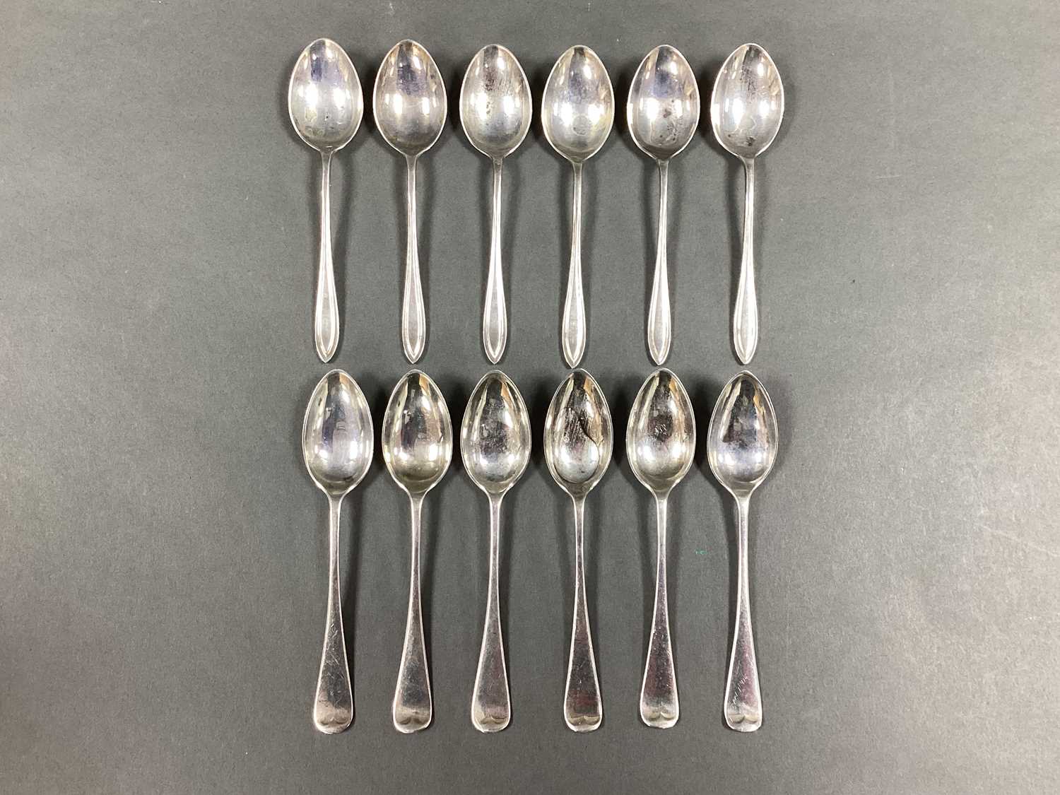 Lot 39 - A Set of Six Hallmarked Silver Coffee Spoons,...