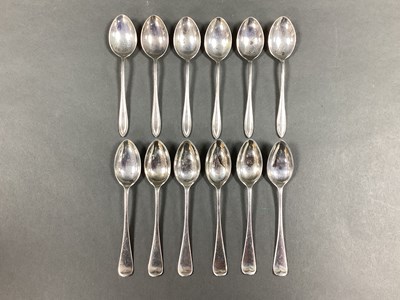 Lot 39 - A Set of Six Hallmarked Silver Coffee Spoons,...