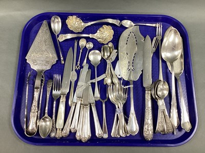 Lot 225 - A Collection of Assorted Plated Cutlery,...