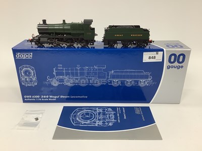 Lot 848 - A boxed Dapol 00 gauge GWR Mogul 2-6-0...