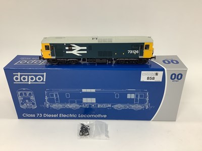 Lot 858 - A boxed Dapol 00 gauge Class 73 JB locomotive "...