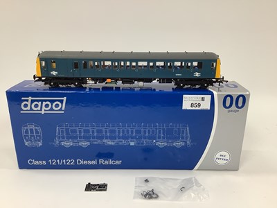 Lot 859 - A boxed Dapol 00 gauge Class 122 railcar...