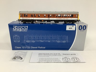 Lot 850 - A boxed Dapol 00 gauge Class 121 railcar...