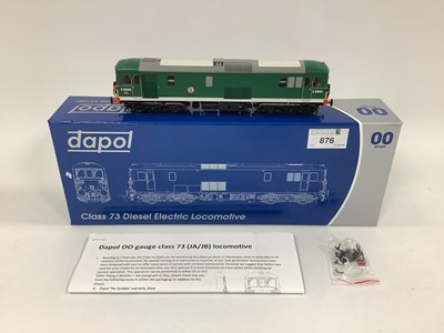 Lot 876 - A boxed Dapol 00 gauge Class 73 "E6004" in BR...