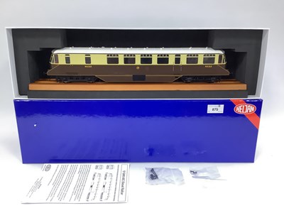 Lot 875 - A Boxed Heljan 'O' Gauge GWR Diesel Railcar...