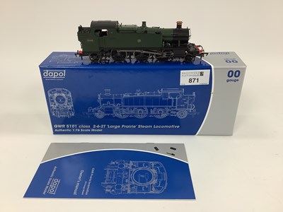 Lot 871 - A boxed Dapol 00 gauge GWR "large prairie" 2-6-...