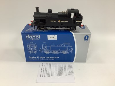 Lot 873 - A Boxed Dapol 'O' Gauge 3F "Jinty" 0-6-0 Tank...