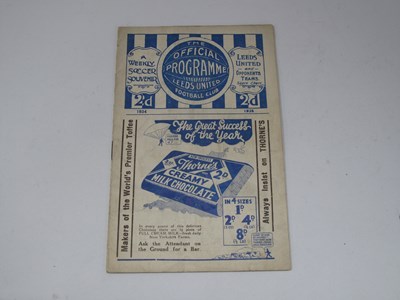 Lot 681 - 1934 - 35 Leeds United v. Everton Twenty Page...