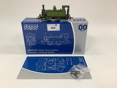 Lot 862 - A boxed Dapol 00 gauge B4 class locomotive in...