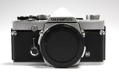 Lot 800 - Olympus OM-1 MD 35mm SLR Film Camera Body,...