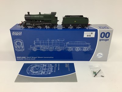 Lot 846 - A boxed Dapol 00 gauge GWR 2-6-0 locomotive...