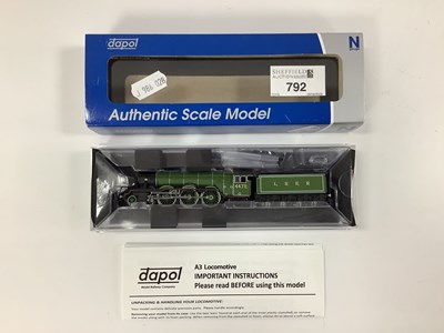 Lot 792 - A boxed Dapol N gauge "Flying Scotsman"...