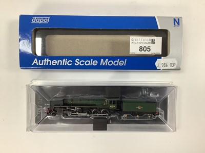 Lot 805 - A boxed Dapol N gauge 9F 2-10-0 locomotive...