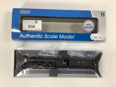 Lot 838 - A boxed Dapol N gauge "Flying Scotsman" in...