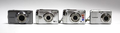 Lot 766 - Fujifilm Finepix Digital Compact Cameras to...