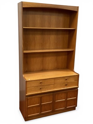 Lot 1556 - Nathan Teak Wall Unit circa 1970s with two...