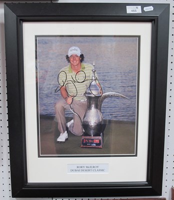 Lot 465 - Golf - Rory McIlroy Autograph, black pen...